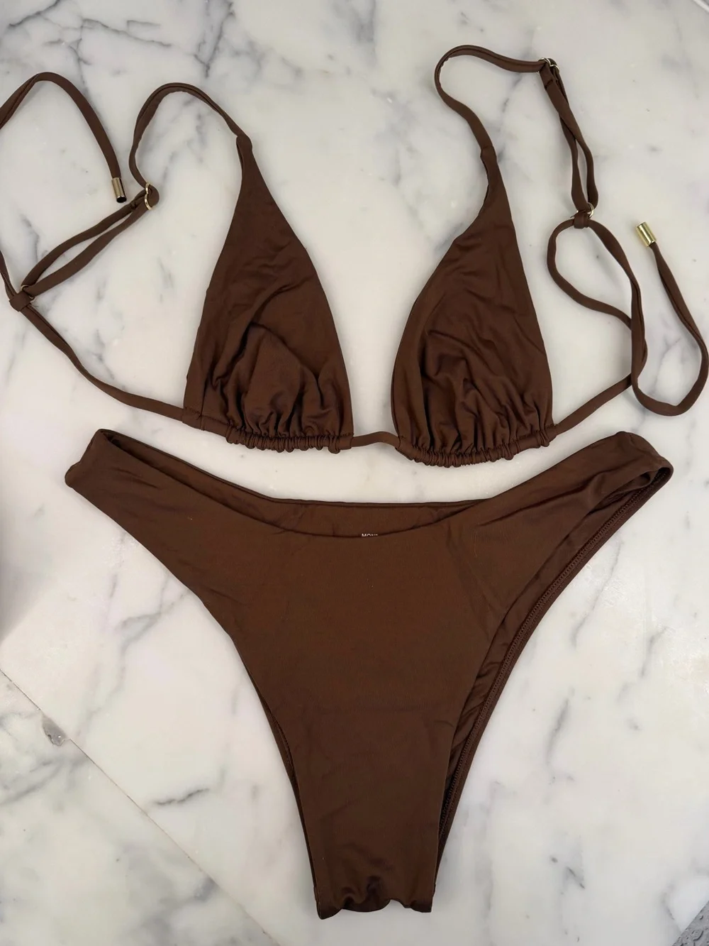 Monday Swimwear Brown Bikini
